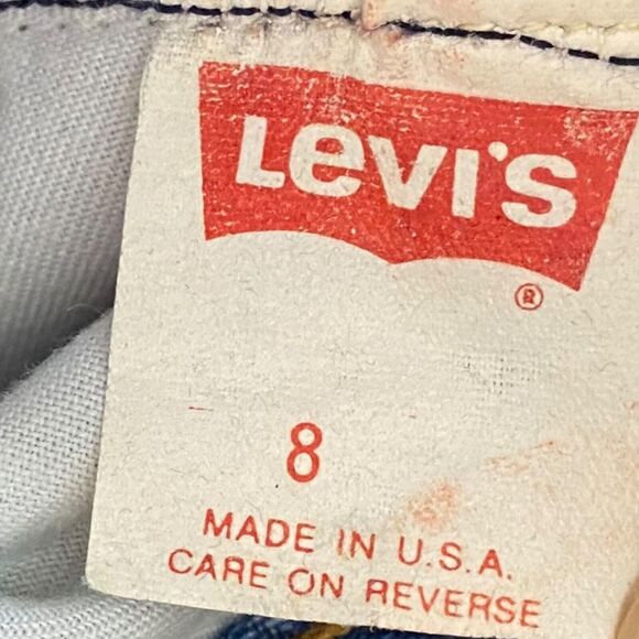 Vtg Levis 505 Jeans Womens 8 (25x29) High Waist Denim Red Tab Medium Wash USA - Picture 3 of 16